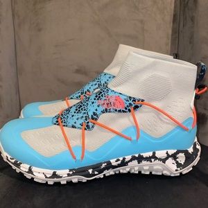 Northface Animal Print Sneakers - Black / Blue